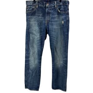 Ralph Lauren Denim & Supply Men’s Jeans Size 34x32 Distressed Straight